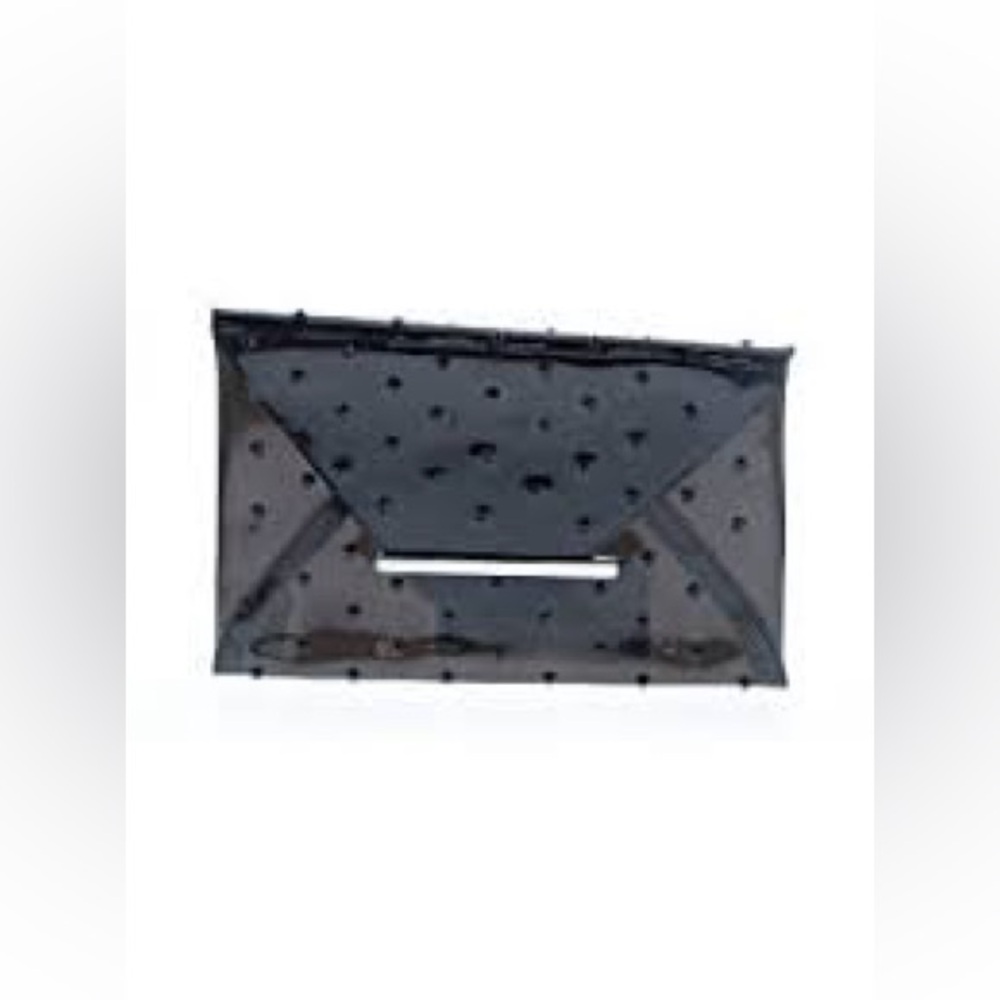 BCBGMAXAZRIA Black Studded Clutch